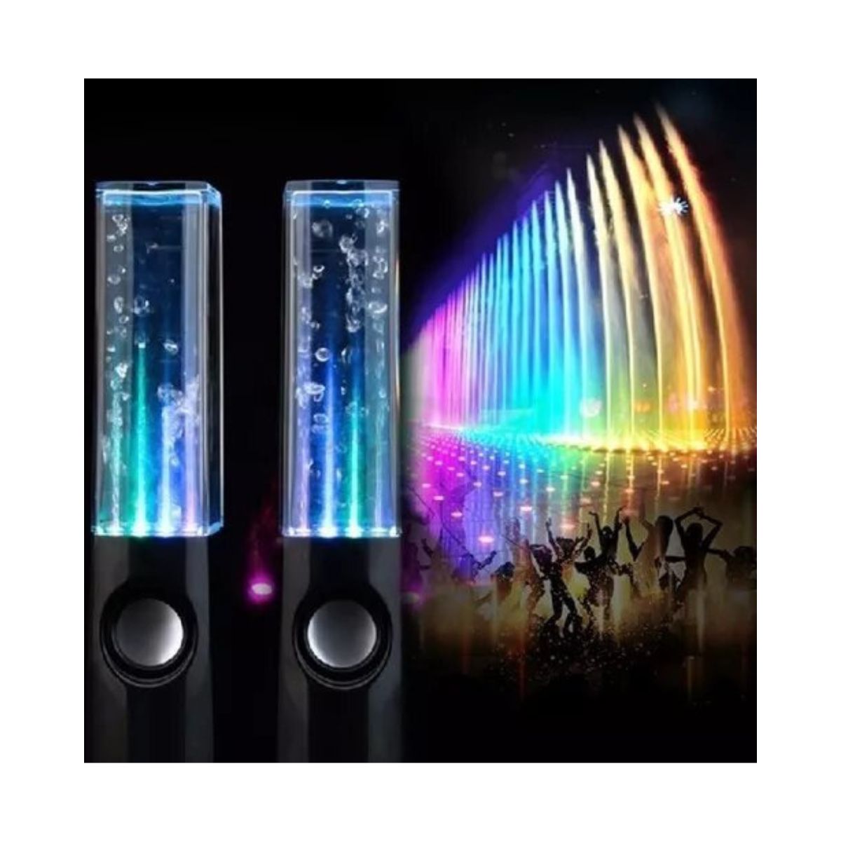 Altavoz con agua bailarina Bluetooth